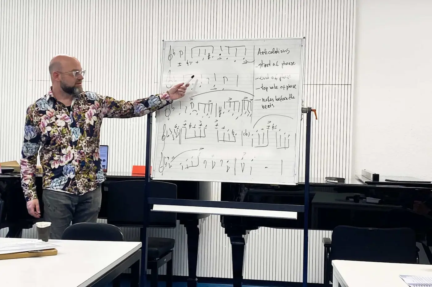 Workshop met Jasper Staps.